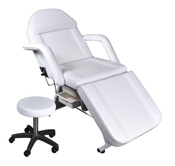 Facial Bed With Stool DY215001A (White)